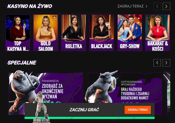 Betinia Casino Gry
