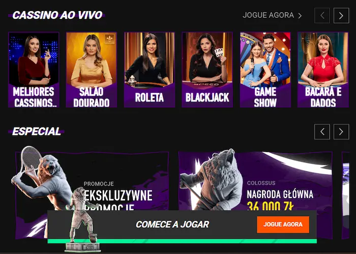 Betinia Casino Jogos